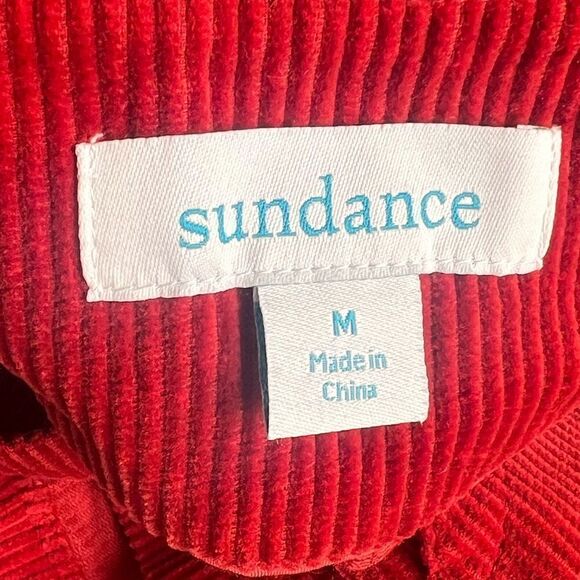 Sundance perfect days red corduroy mini skirt M - Picture 4 of 5